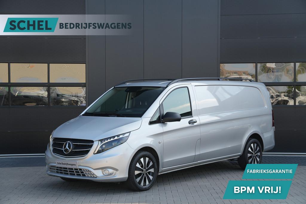 Mercedes-Benz Vito 116 CDI Extra Lang - Trekhaak - LED - Cam, Auto's, Automaat, Gebruikt, Zwart, 4 cilinders