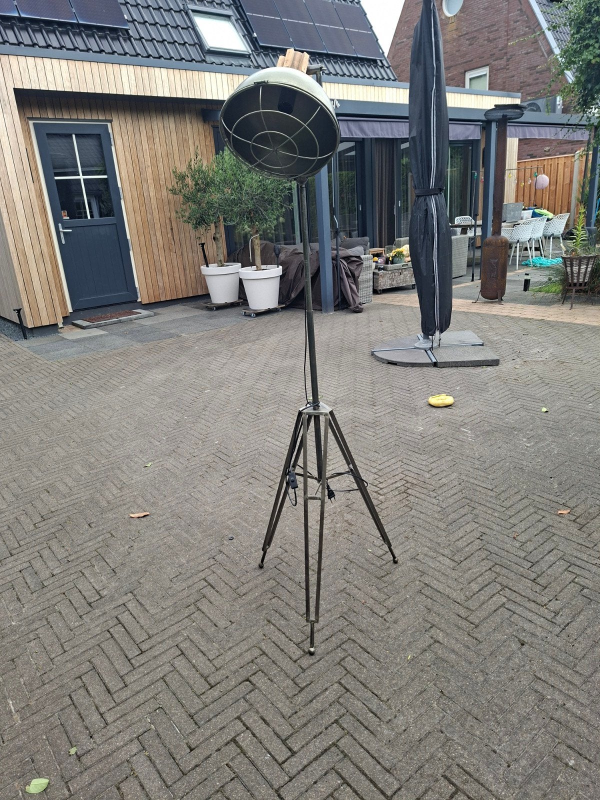 industriële statief lamp - Studio/Theater stijl, Ophalen