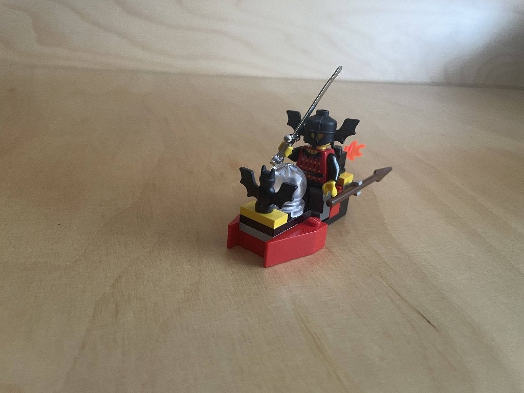 LEGO 2848 Fright Knights Flying Machine – Compleet – Vintage, Gebruikt, Lego, Compleet, Ophalen of Verzenden