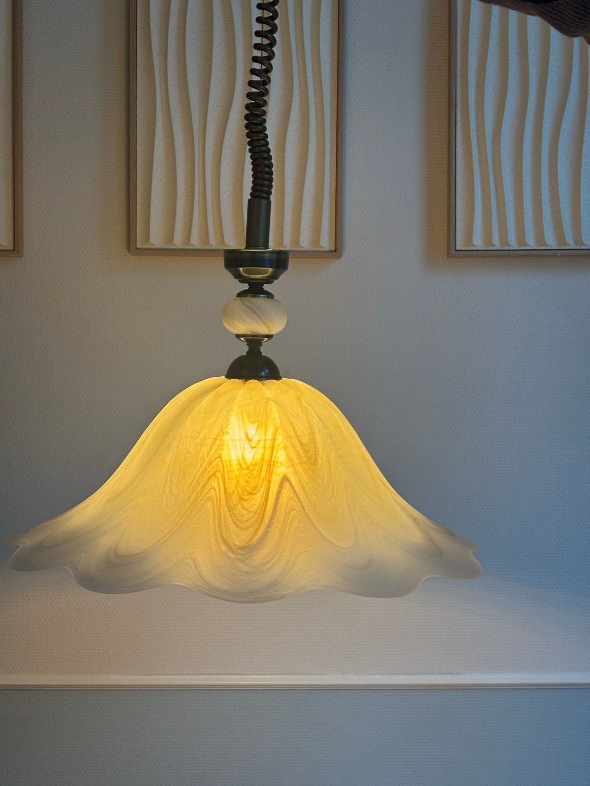 Vintage Murano Hanglamp, Antiek en Kunst, Ophalen