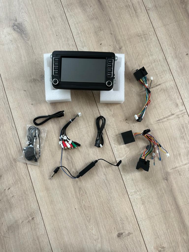 Golf 6 Apple Carplay/Andriod Auto Radio, Auto diversen, Autoradio's, Ophalen, Zo goed als nieuw