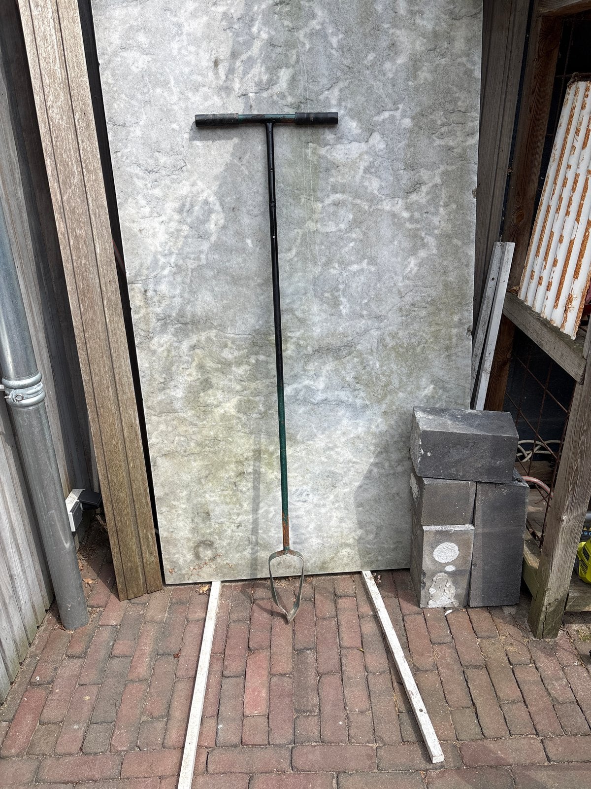 Gebruikte grondboor voor tuin en bouw, Ophalen, Gebruikt, Grondboor