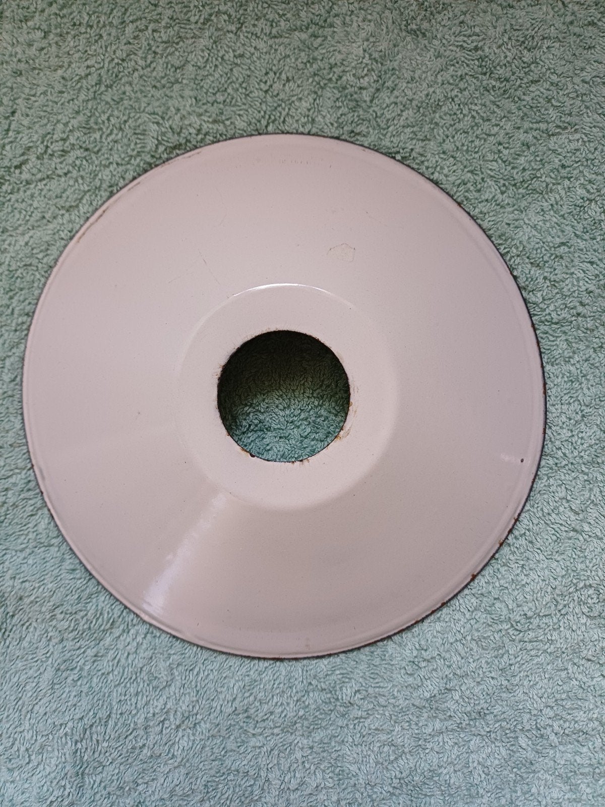 Emaille lampenkapje, Ophalen of Verzenden
