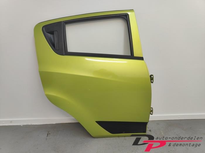 Portier 4Deurs rechts-achter van een Chevrolet Spark (GJT), Gebruikt, Deur, -, Ophalen of Verzenden