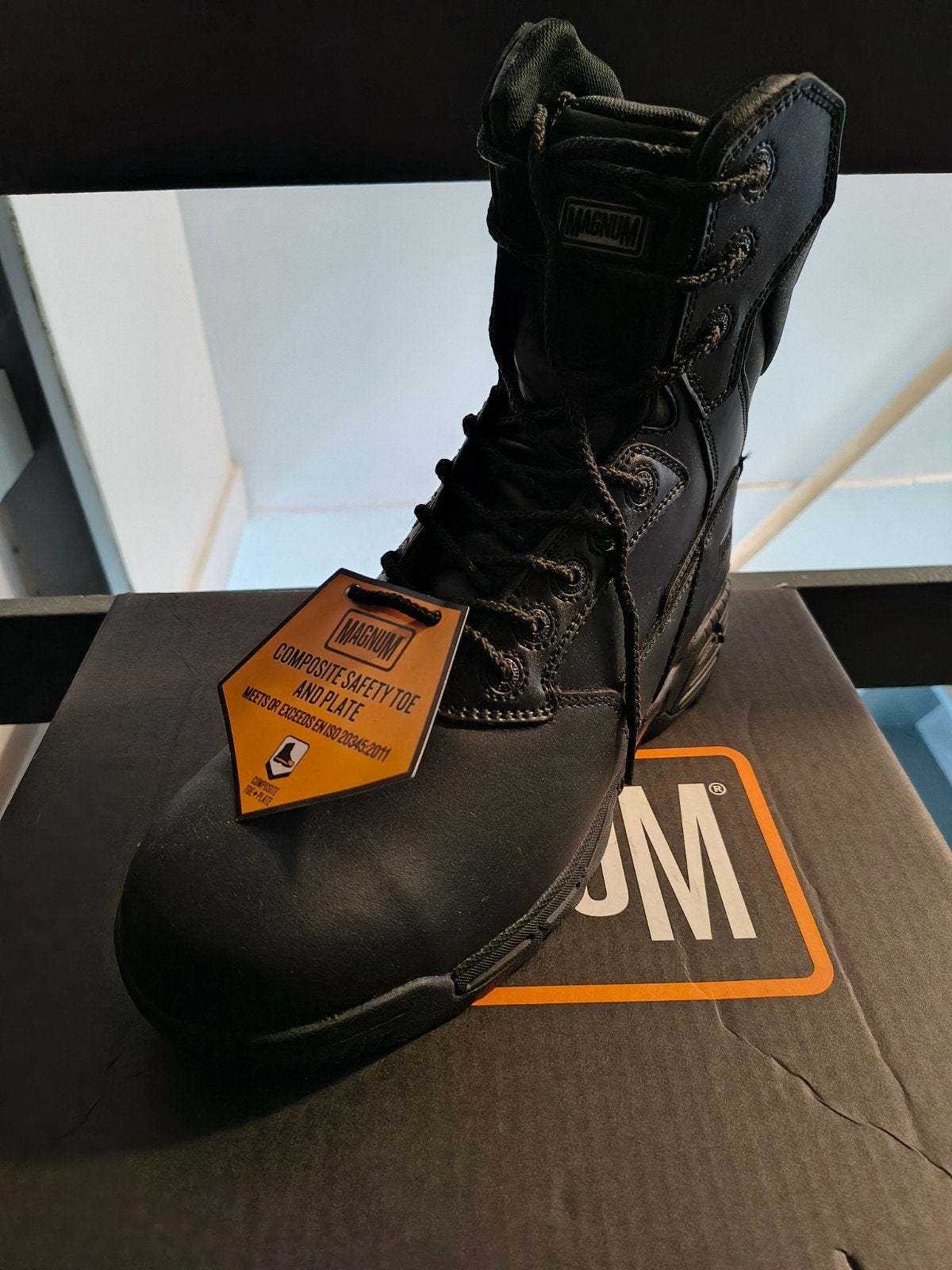Magnum Stealth force 8.0 leather NIEUW mt 43, Ophalen of Verzenden, Nieuw, Zwart