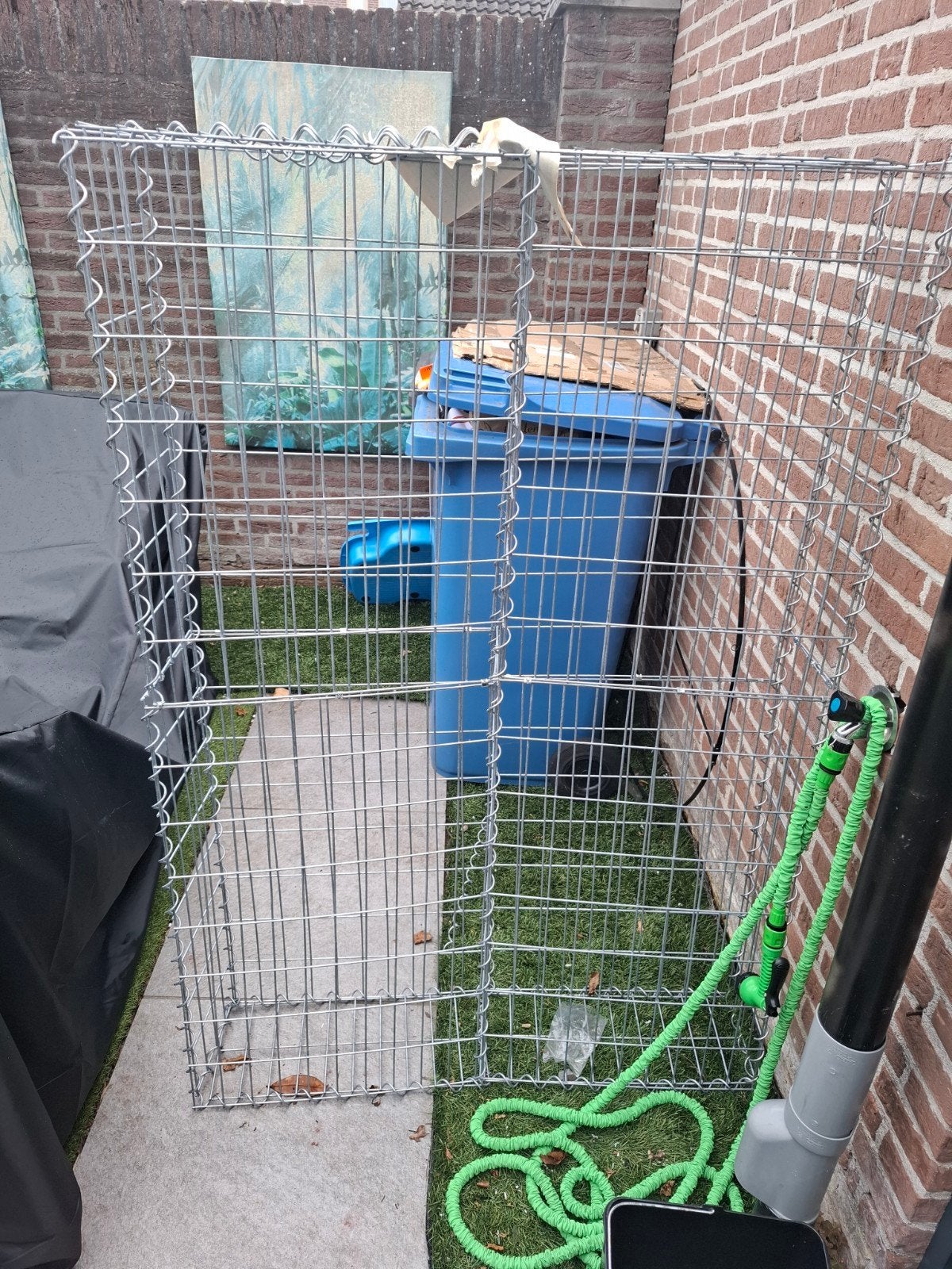 Schanskorf 120x100cm - Ideaal voor tuin en erf, Ophalen, Nieuw, IJzer, Tuinhek
