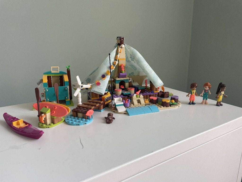 LEGO Friends Strand Glamping - 41700, Lego, Friends, Ophalen of Verzenden, Zo goed als nieuw