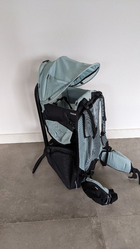Kinderdrager Thule Sapling TE HUUR, Kinderen en Baby's, Babydragers en Draagdoeken, Overige merken, Overige typen, Ophalen of Verzenden