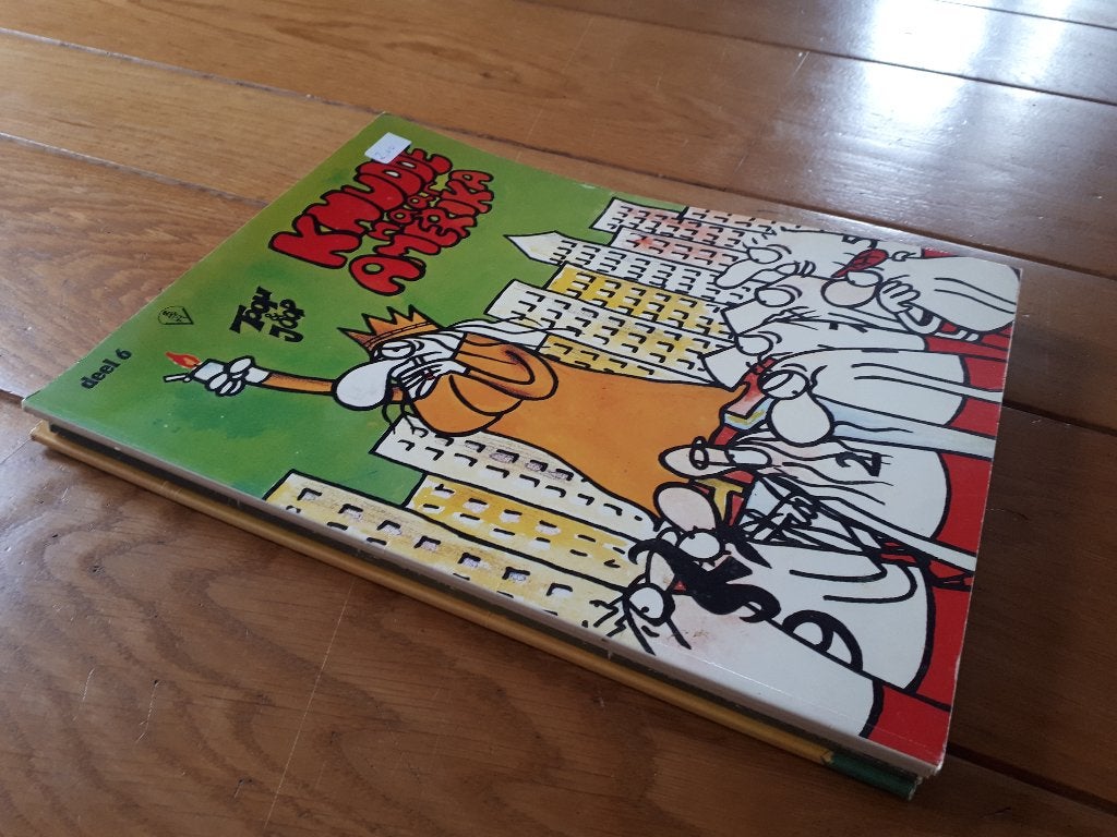 4x strips FC Knudde, Boeken, Stripboeken, Meerdere stripboeken, Ophalen of Verzenden, Zo goed als nieuw, Toon van Driel
