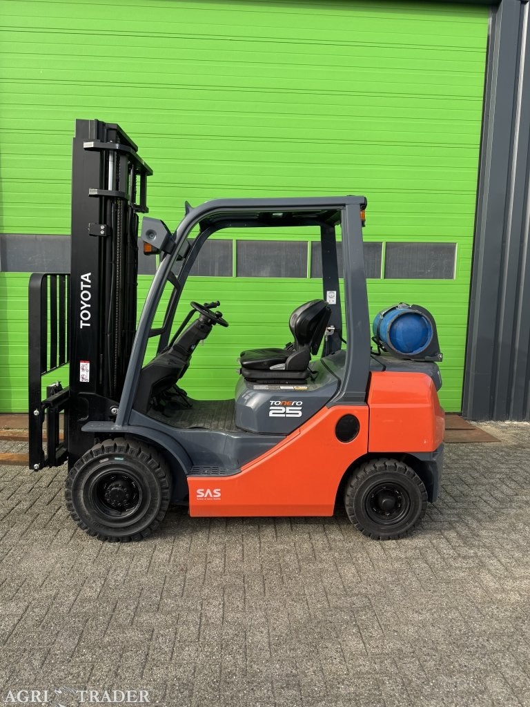 Super nette Toyota 02-8FGF25, weinig uren, orginele staat, LPG, Info@heftruckhsb.nl, Heftruck, Ophalen of Verzenden