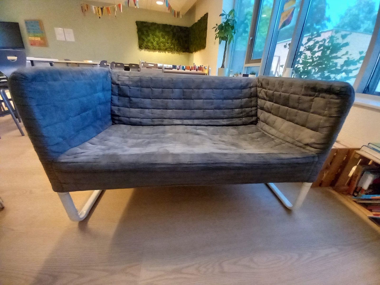 Ikea Knopparp bankje - Compact en comfortabel, Ophalen, Gebruikt, Tweepersoons, 75 tot 100 cm