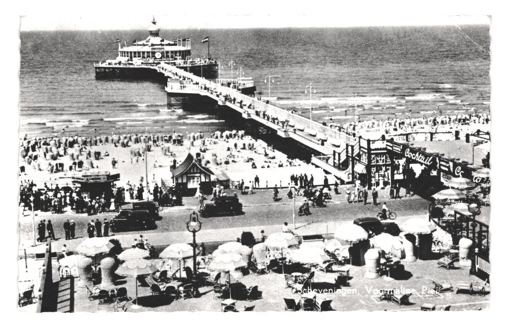 968396	Scheveningen	ZH 1962	Voormalige Pier	 Gelopen, Ophalen of Verzenden, 1960 tot 1980, Gelopen, Zuid-Holland