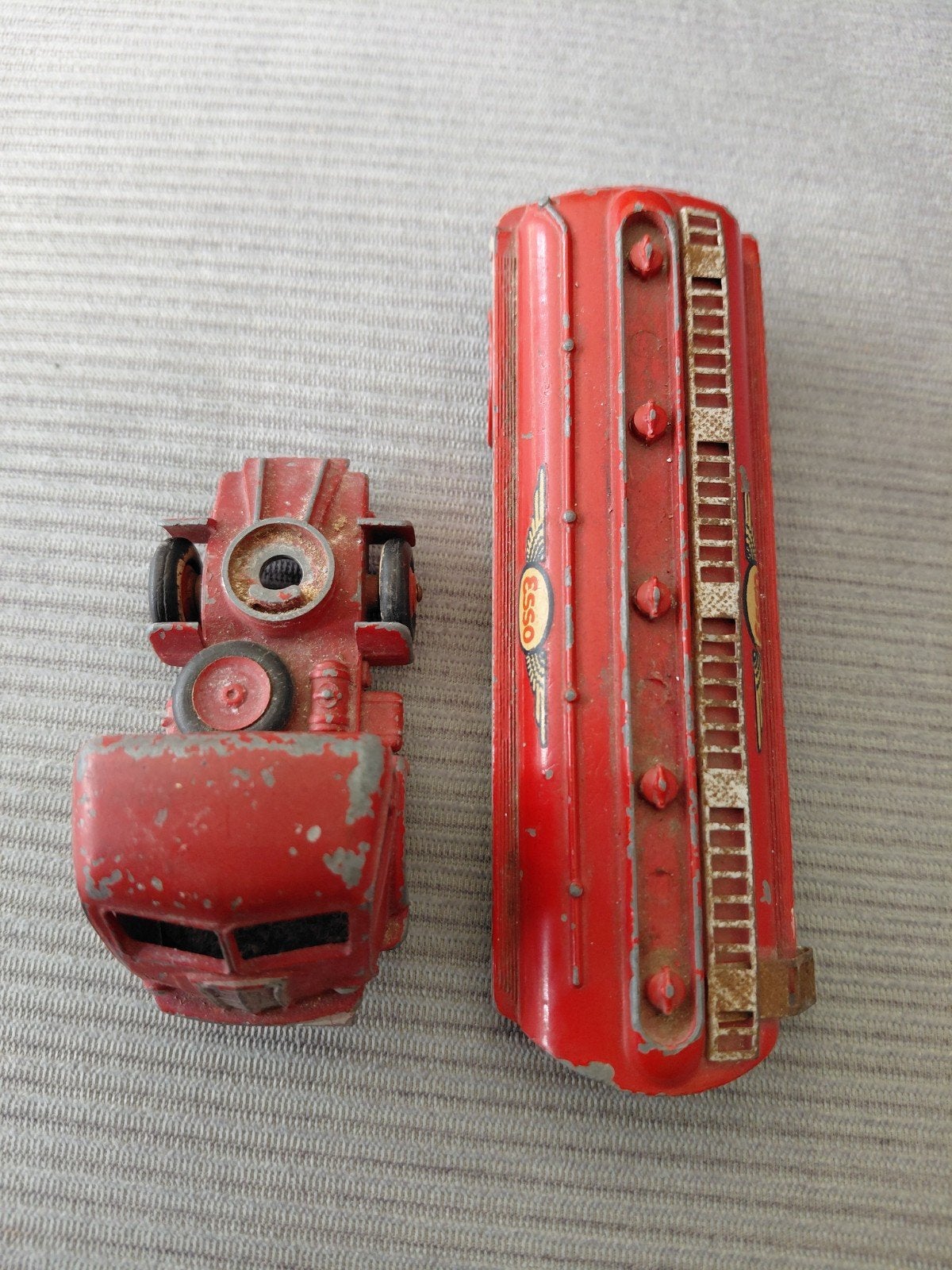 Vintage Dinky Toys Collectie - Vrachtwagens en Bus, Ophalen of Verzenden, Gebruikt