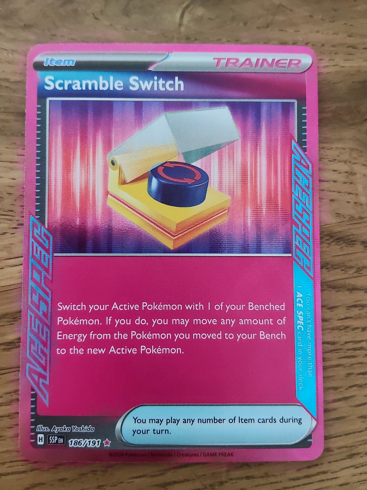 scramble switch, Ophalen of Verzenden, Zo goed als nieuw, Losse kaart