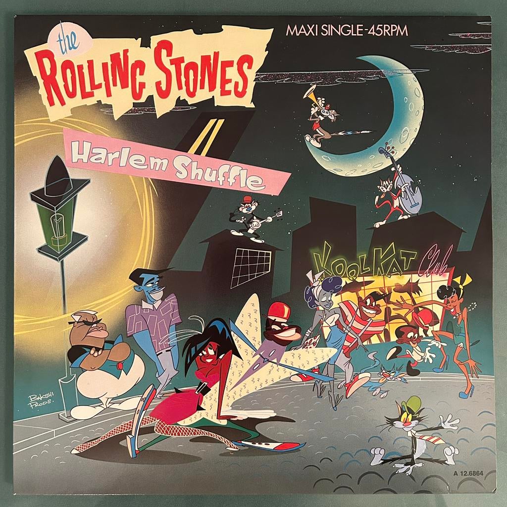 The Rolling Stones - Harlem Shuffle, 12” Maxi Single, Ophalen of Verzenden, Gebruikt, 12 inch, Poprock