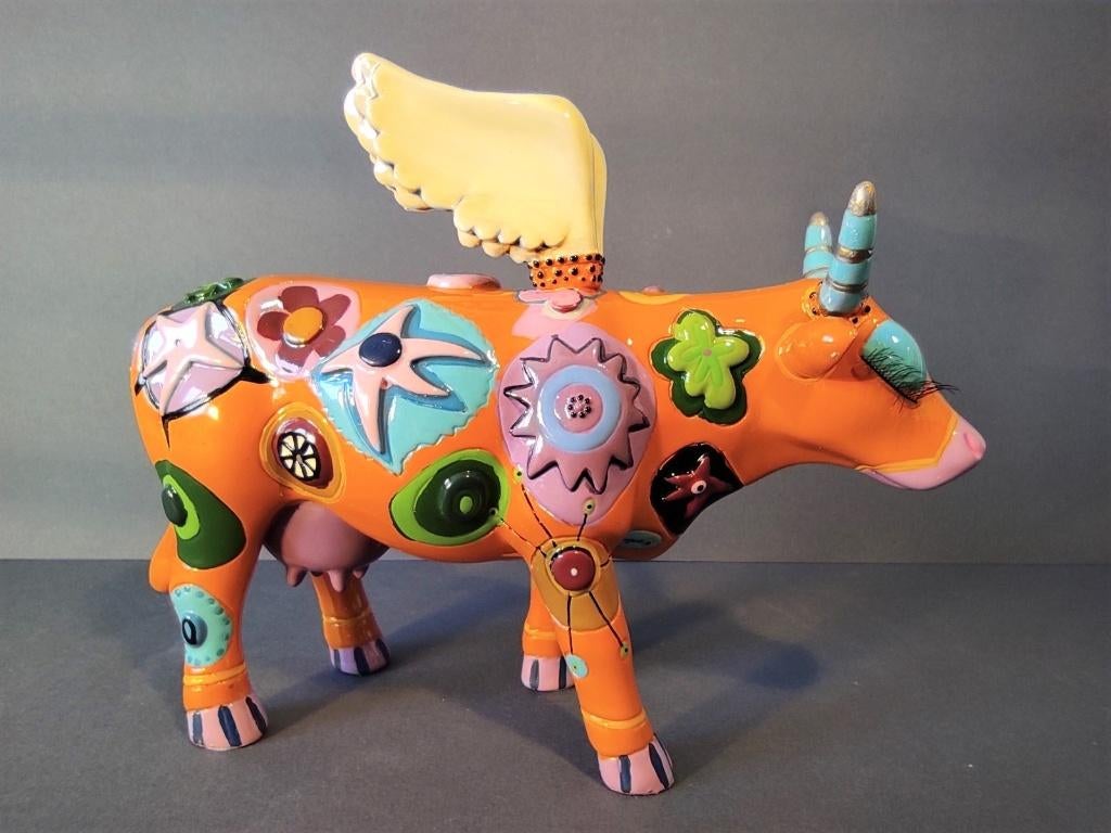 CowParade / Cow Parade Koe “Angelicow” MEDIUM, Ophalen of Verzenden
