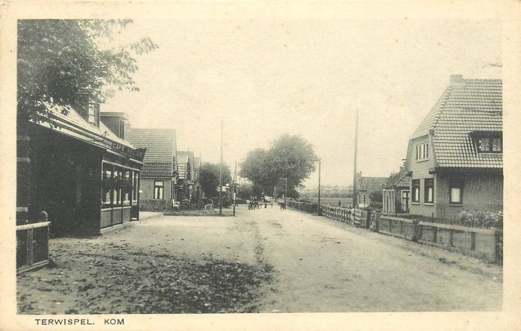 388-297-013 Terwispel Kom, Verzenden, Voor 1920, Friesland