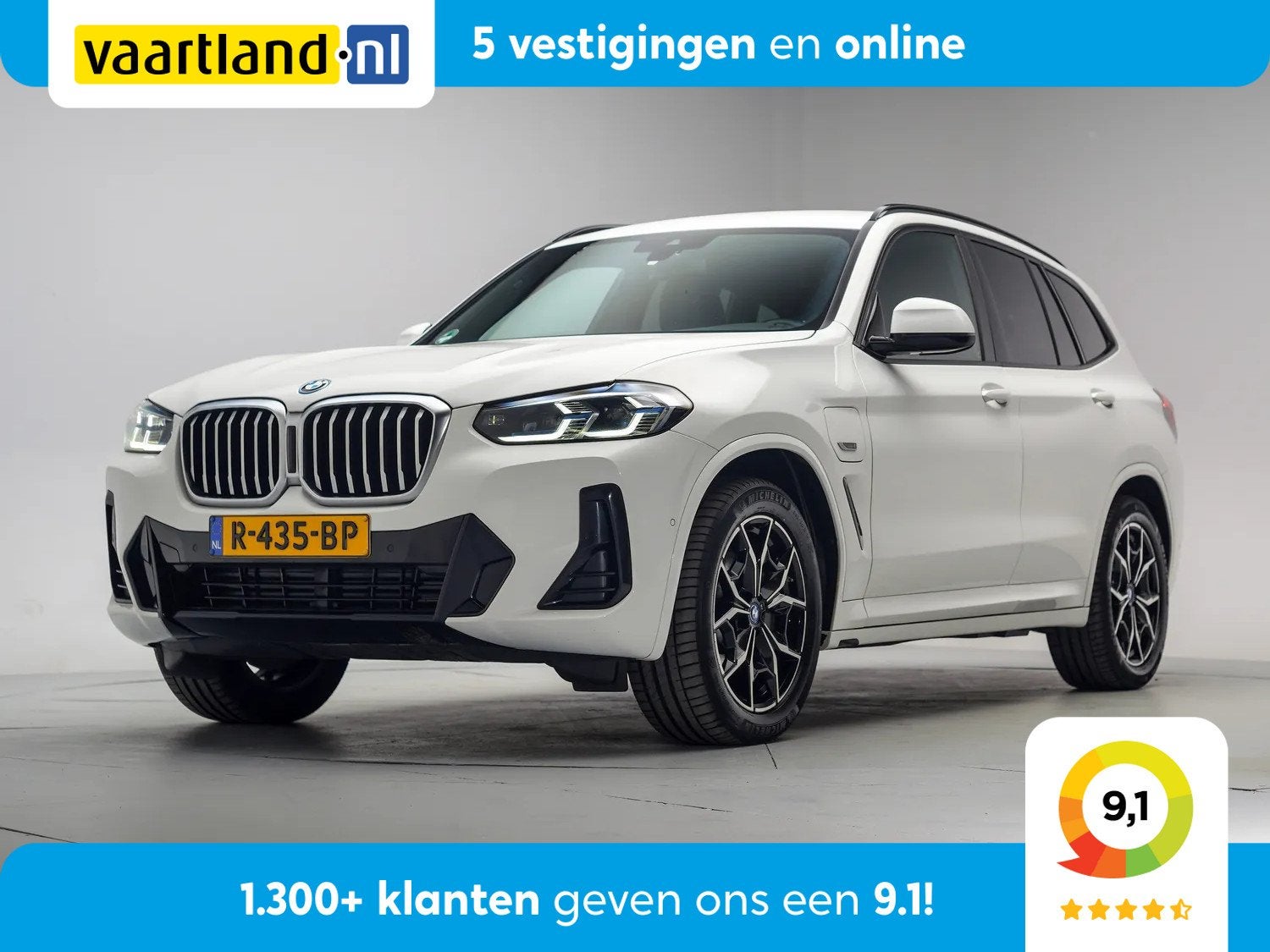 BMW X3 xDrive 30e M-Sport High Executive Aut. [ Head-up Lede, 1998 cc, Gebruikt, 2000 kg, Wit