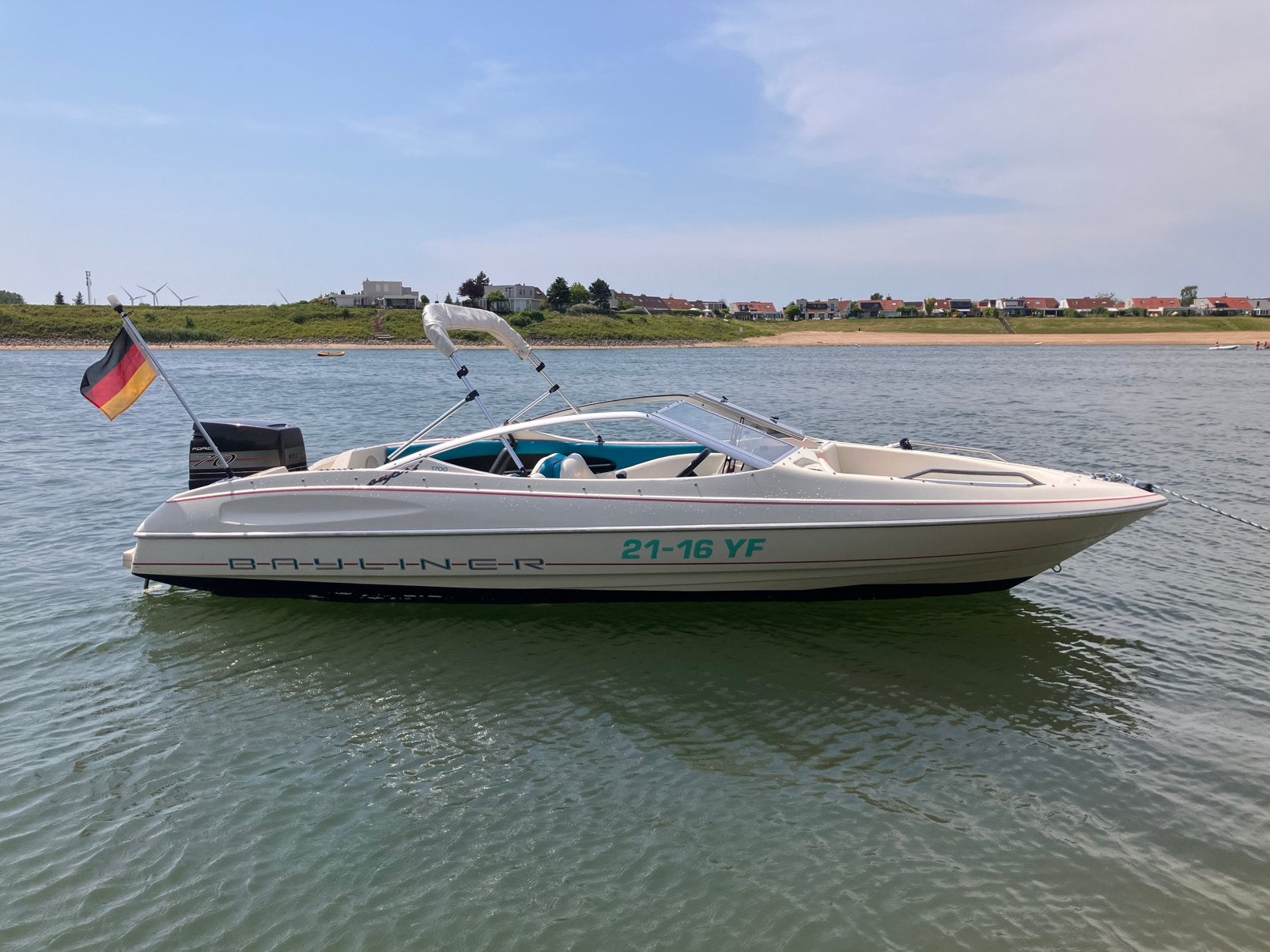 Bayliner capri 1700 bowrider, Ophalen, Gebruikt, Bayliner