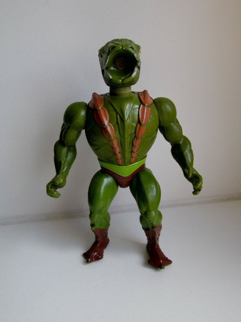 Vintage Mattel Masters of the Universe Kobra Kahn figuur, Verzenden, Gebruikt