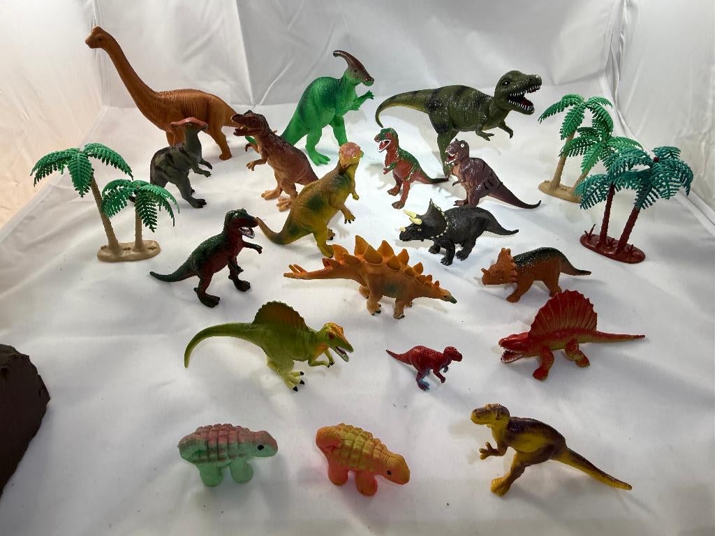Groot lot dinosaurussen, Ophalen of Verzenden, Gebruikt