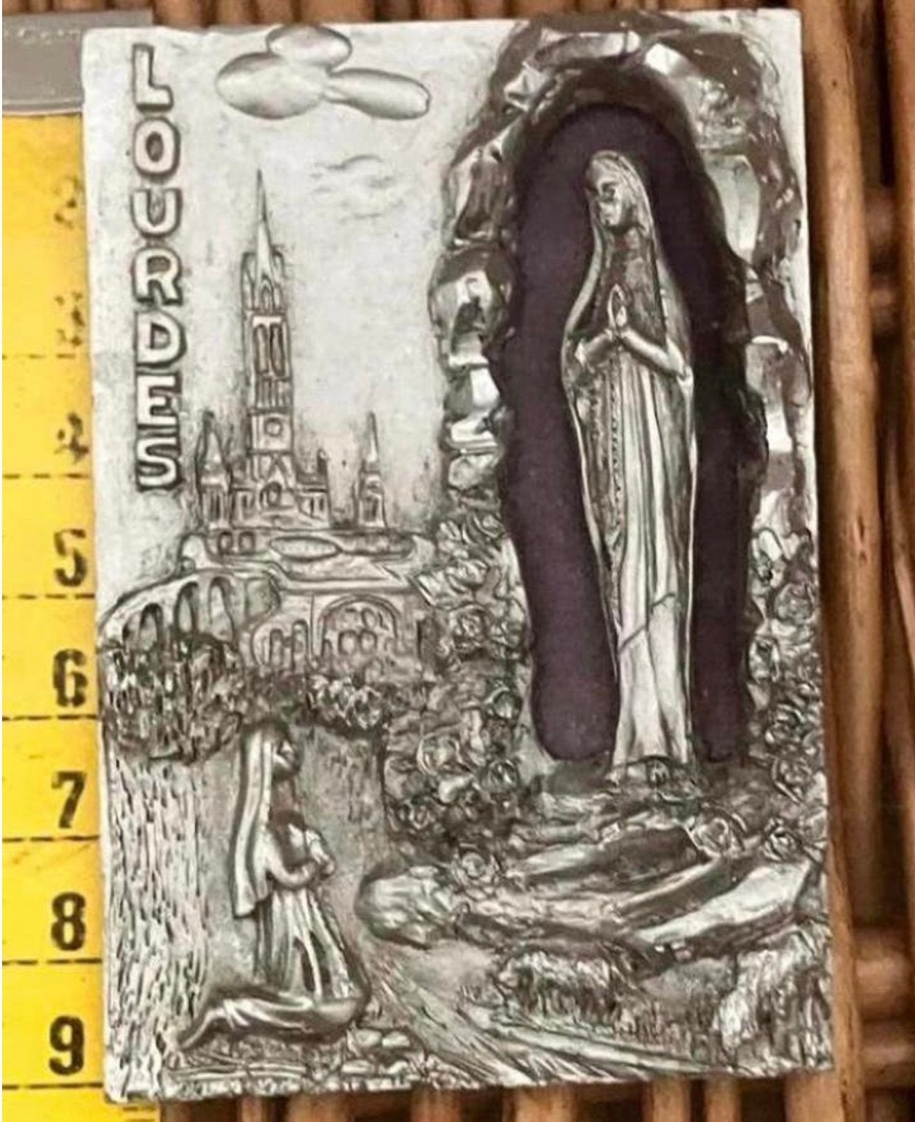 LOURDES,MARIA met BERNADETTE SOUBIROUS ..MOOI!!, Ophalen of Verzenden