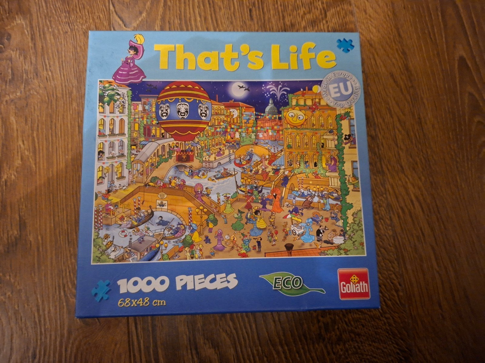 That's Life 1000 stukjes puzzel - Goliath, Een of twee spelers, Ophalen, Zo goed als nieuw, Goliath