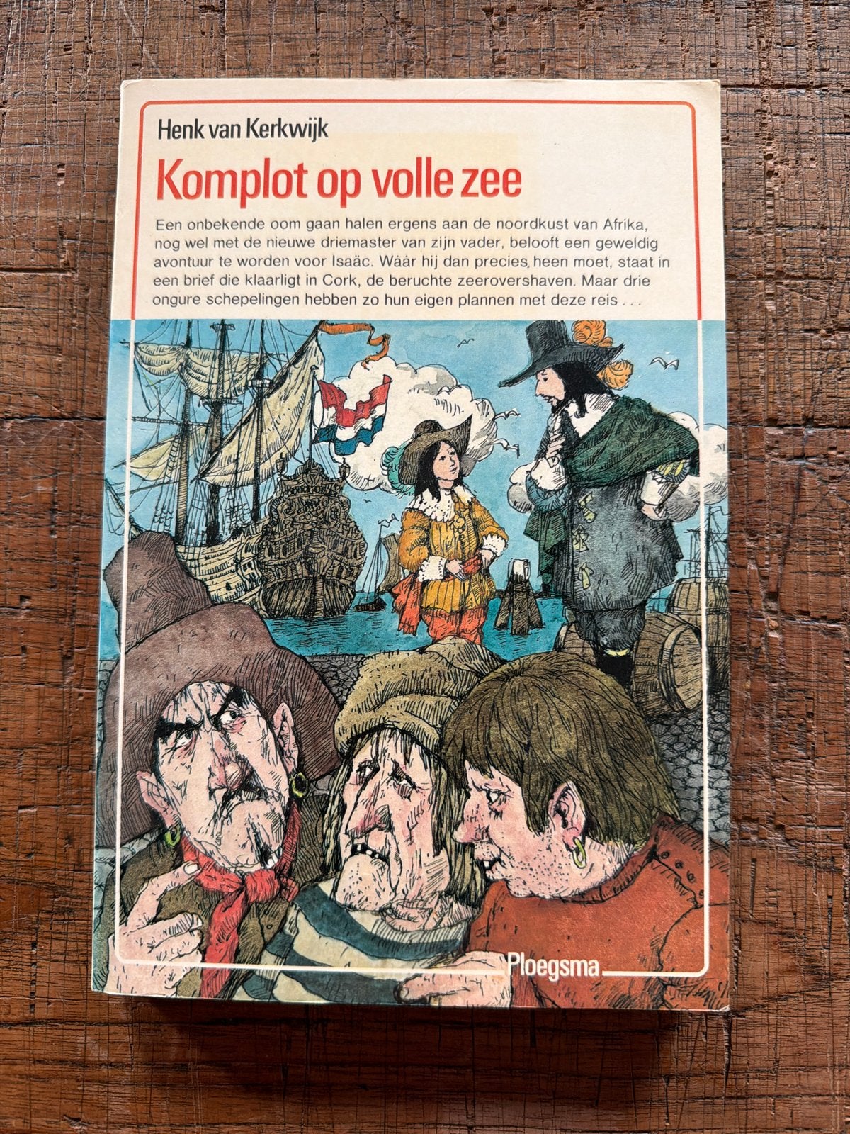 Komplot op volle zee - Henk van Kerkwijk (1978), Ophalen of Verzenden, Gelezen, Fictie