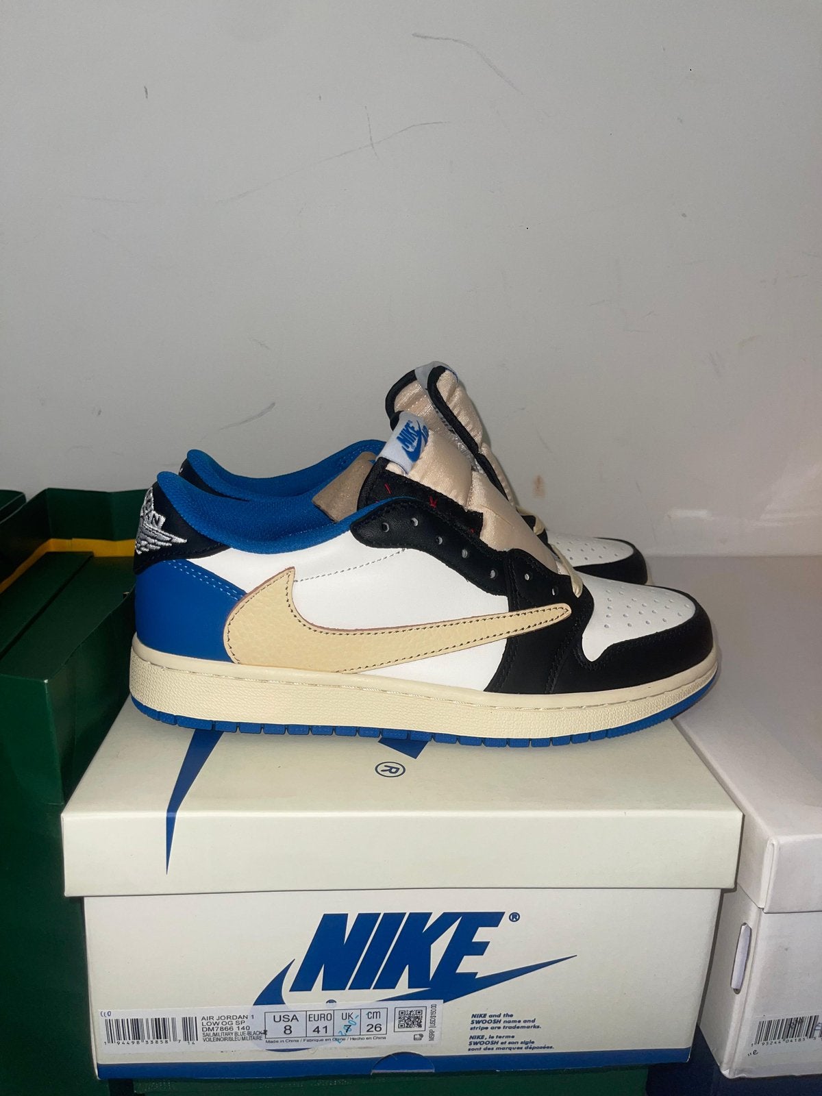 Jordan 1 Retro Low OG SP Travis Scott ‘Fragment’, Kleding | Heren, Schoenen, Ophalen of Verzenden, Nieuw