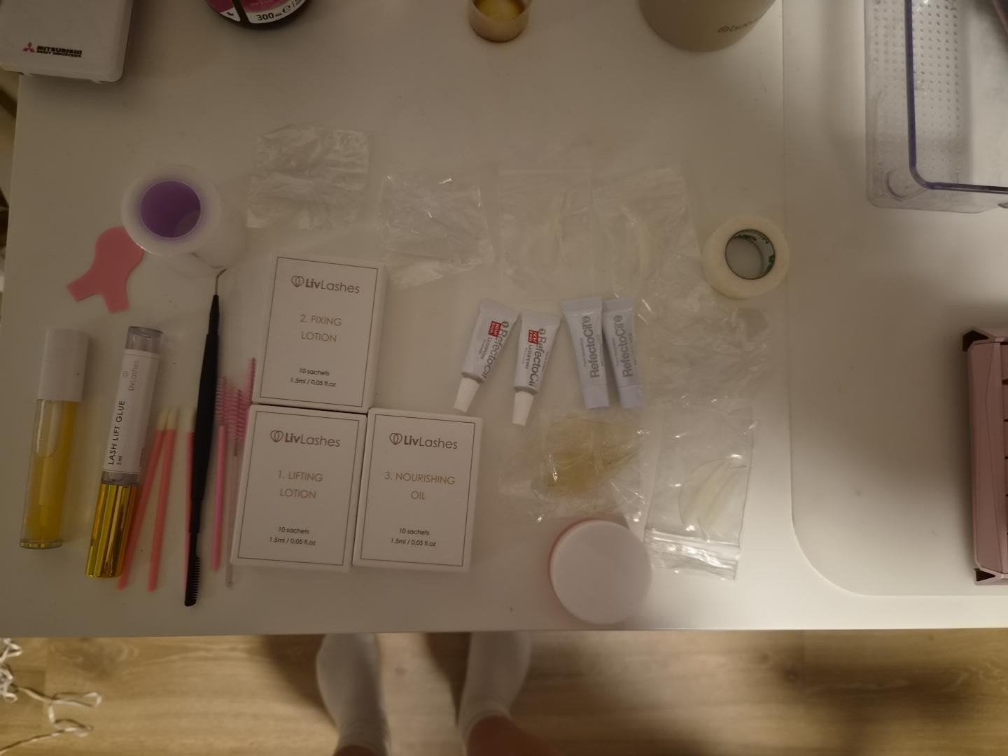 Wimperlift set - LivLashes & RefectoCil, Ophalen of Verzenden, Nieuw, Overige typen