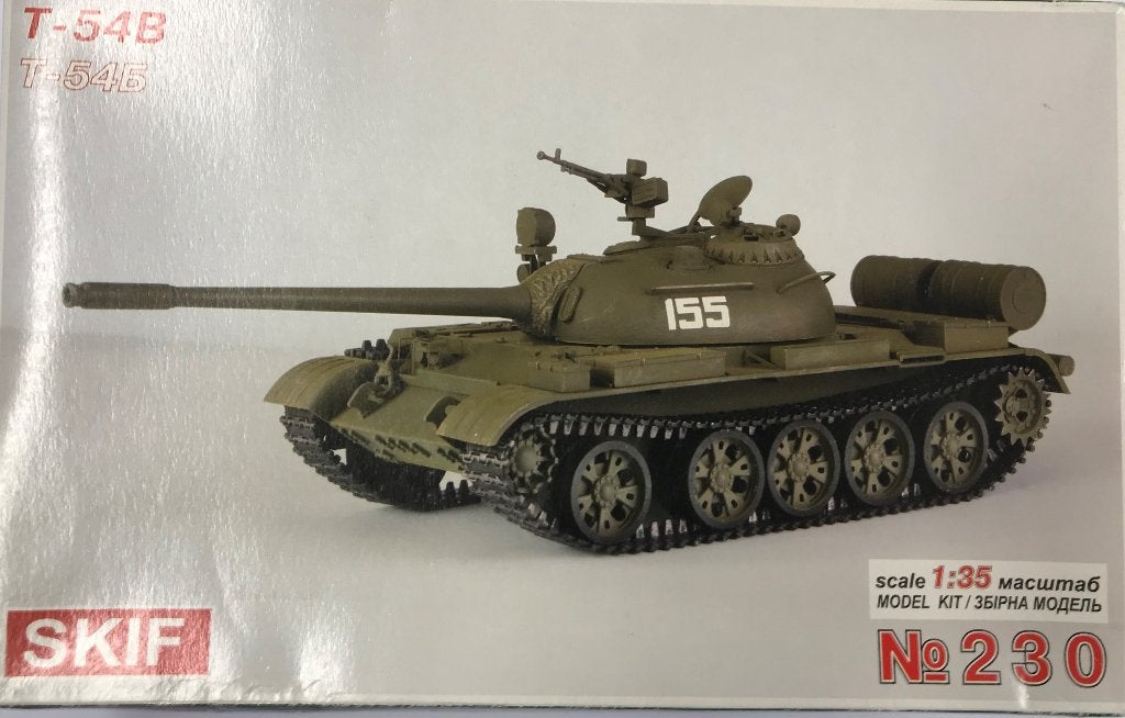 Coelianmodels, Skiff, 230, T-54B, 1/35, € 28,99, Overige merken, Tank, 1:32 tot 1:50, Nieuw