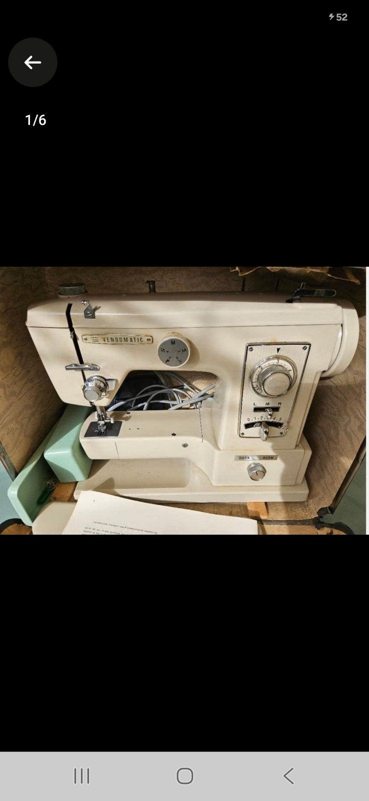 Naaimachine Vendomatic, Hobby en Vrije tijd, Naaimachines en Toebehoren, Ophalen, Naaimachine, Overige merken