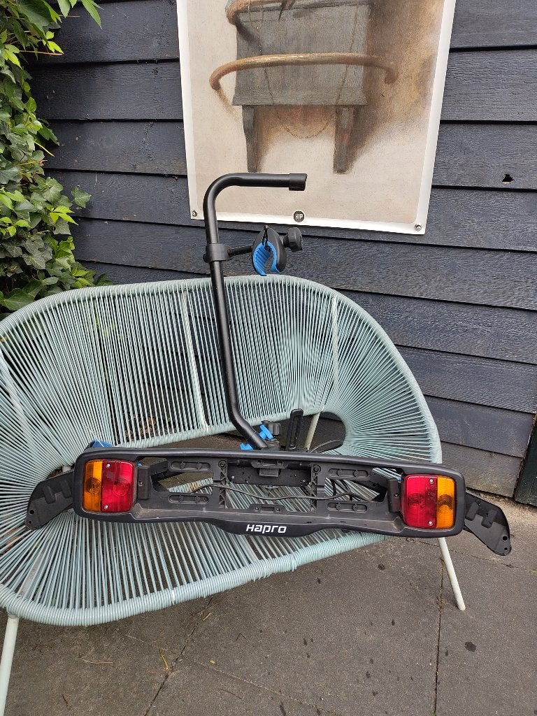 Hapro Atlas 1 persoons fietsendrager, Ophalen, Elektrische fiets, Zo goed als nieuw, 1 fiets