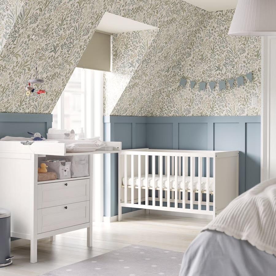 IKEA SUNDVIK Babybedje / Ledikant (60x120), Ophalen, Zo goed als nieuw, Ledikant