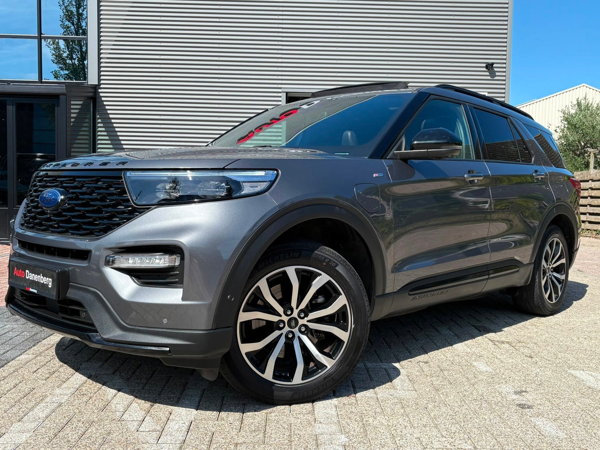 Ford Explorer 3.0 V6 EcoBoost PHEV ST-Line, Auto's, Dealer onderhouden, Adaptive Cruise Control, 2441 kg, Bedrijf