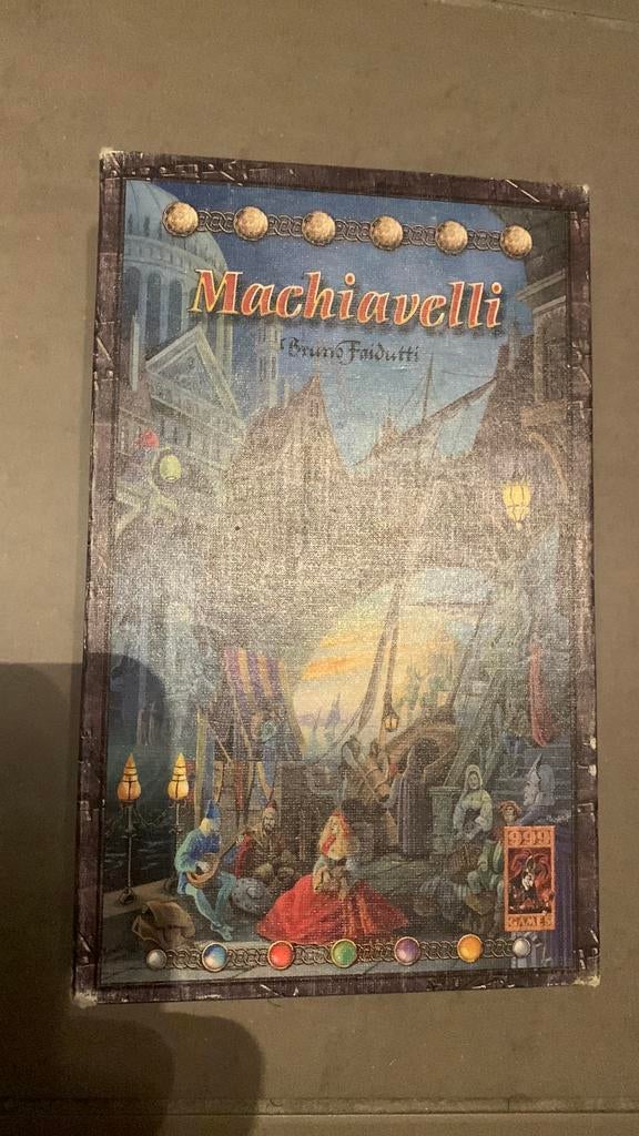 Spelletje Machiavelli, Ophalen of Verzenden, Zo goed als nieuw