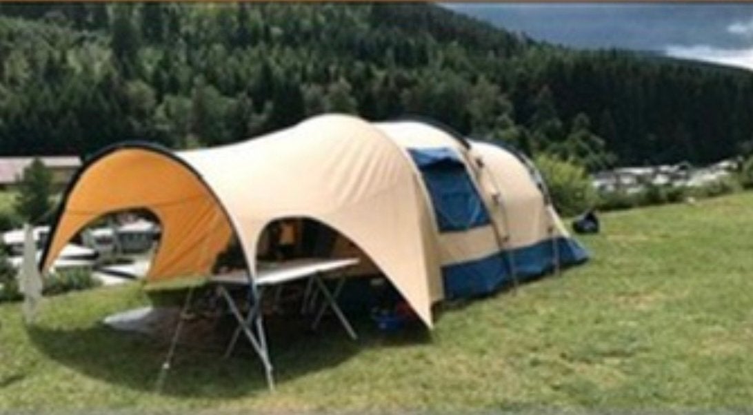 Ruime Vrijbuiter Phoenix + Canopy tunneltent (4 personen), Ophalen, Zo goed als nieuw