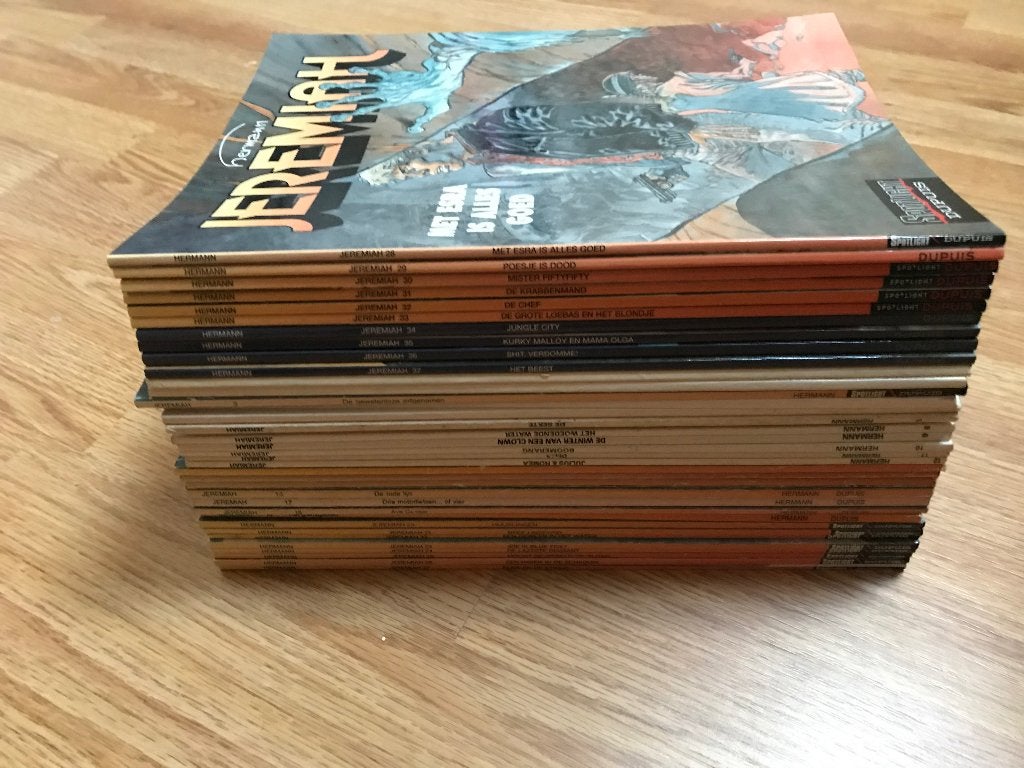 Jeremiah serie 1 t/m 41 compleet en in mooie staat., Complete serie of reeks, Ophalen of Verzenden, Zo goed als nieuw