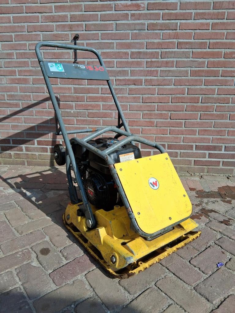 Wacker Neuson Trilplaat WP 1550, Tuin en Terras, Hand-tuingereedschap, Ophalen of Verzenden, Gebruikt