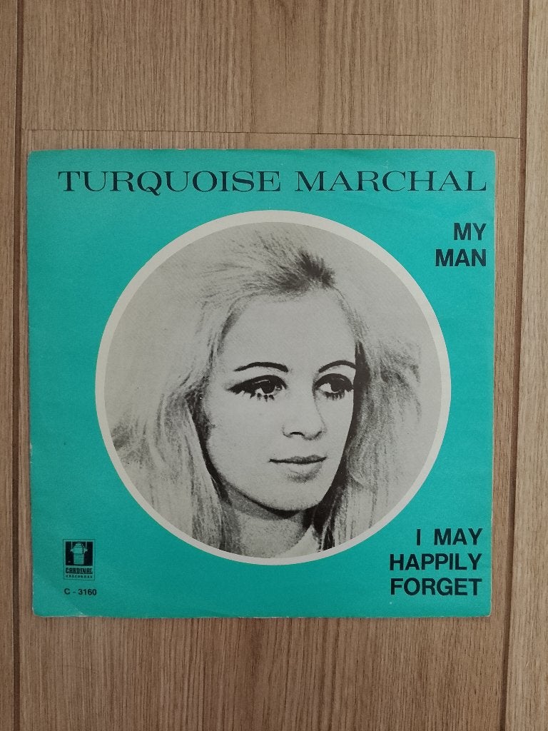 Turquoise Marchal - My Man / I May Happily Forget, Cd's en Dvd's, Vinyl Singles, 7 inch, Ophalen of Verzenden, Zo goed als nieuw