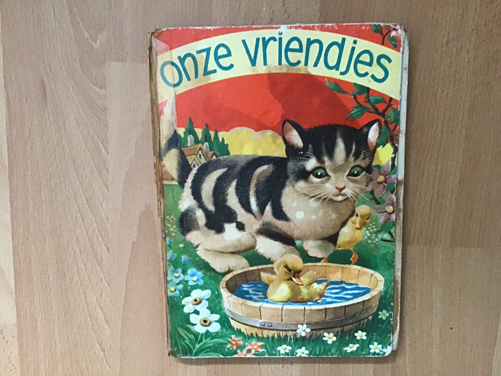 Vintage boek: onze vriendjes., Ophalen of Verzenden, Overige typen