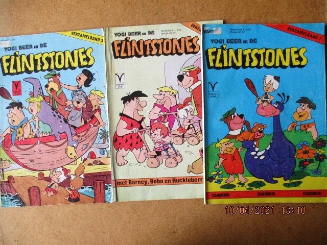 adv0927 de flintstones verzamelband, Boeken, Meerdere stripboeken, Ophalen, Gelezen