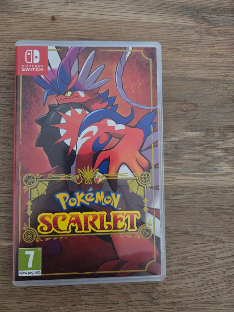 Pokémon Scarlet Nintendo Switch Game, Spelcomputers en Games, Ophalen of Verzenden