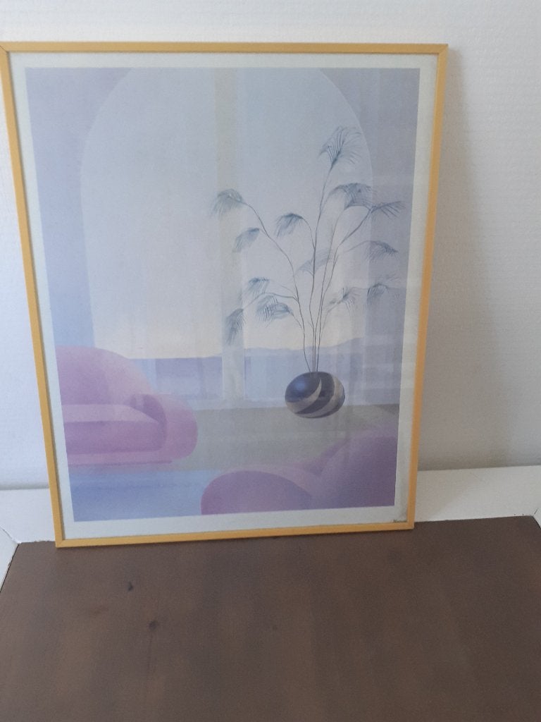 ingelijste poster, Ophalen, Rechthoekig Staand, Zo goed als nieuw, A1 t/m A3