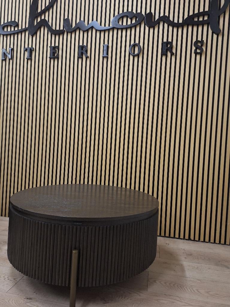 salontafel rond coffee model Luxor van Richmond Interiors, Ophalen, 50 tot 100 cm, Richmond Interiors, Overige materialen