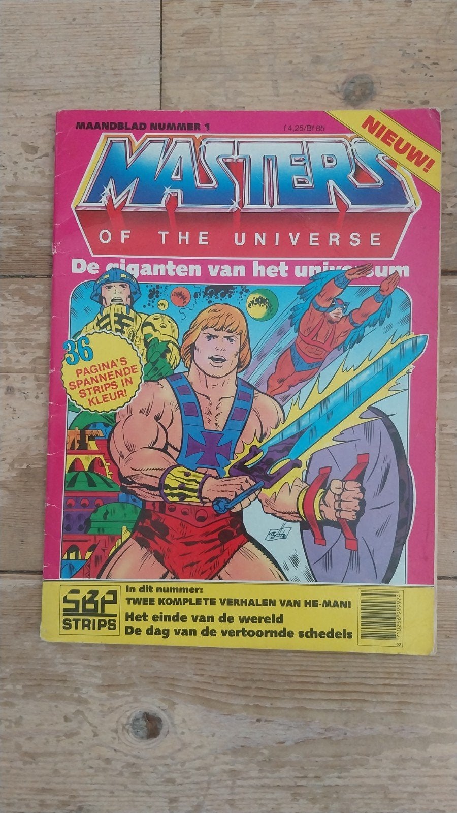 Masters of the Universe Maandblad Nummer 1 (1985), Eén stripboek, Ophalen of Verzenden, Gelezen