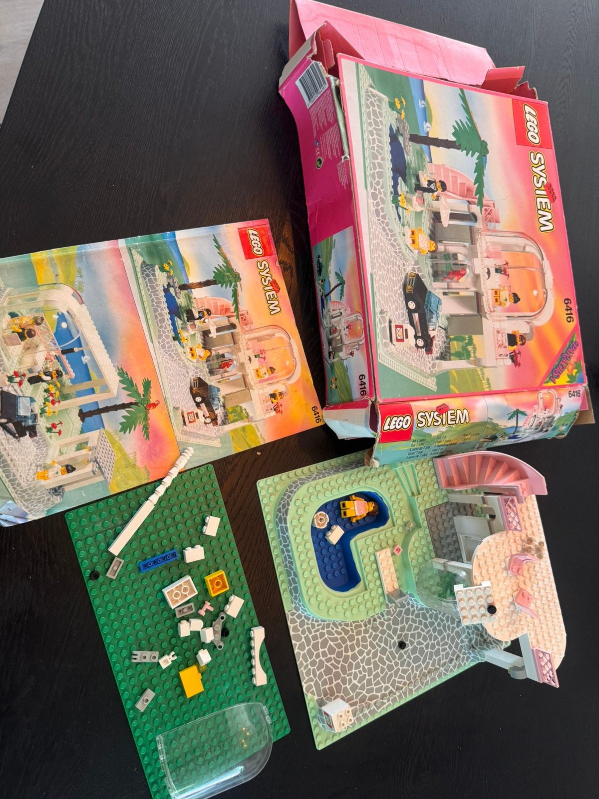 LEGO Paradisa Poolside Paradise (6416) set, uit 1992, Verzenden, Gebruikt