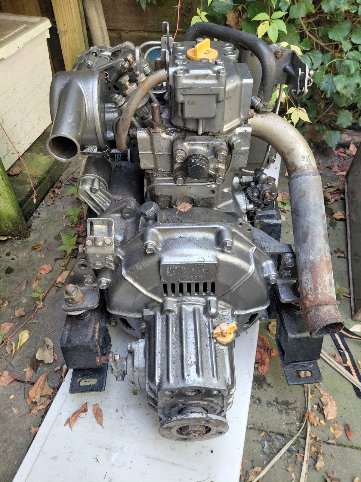 Yanmar 2GM20 motor voor onderdelen, Ophalen of Verzenden, Gebruikt, Motor en Techniek, Zeilboot of Motorboot