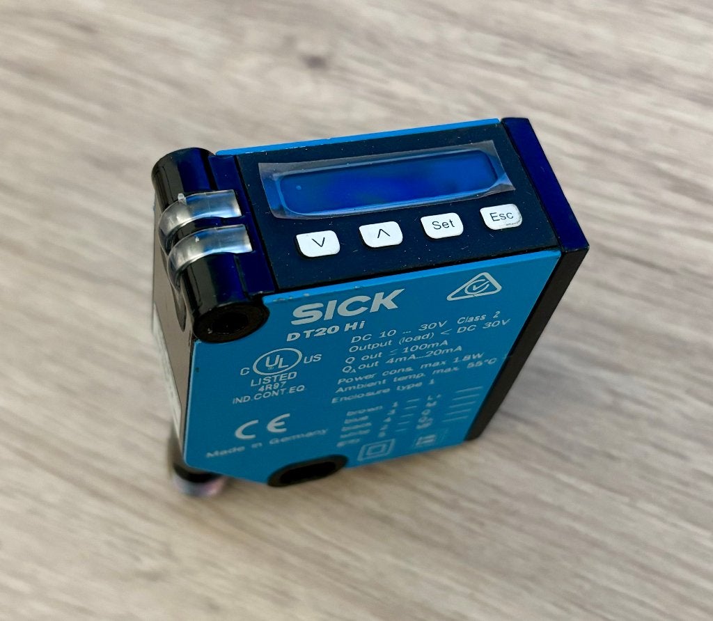 SICK - Laser Distance Sensor - DT20 Hi - DT20-P254B, Hobby en Vrije tijd, Elektronica-componenten, Ophalen of Verzenden, Zo goed als nieuw