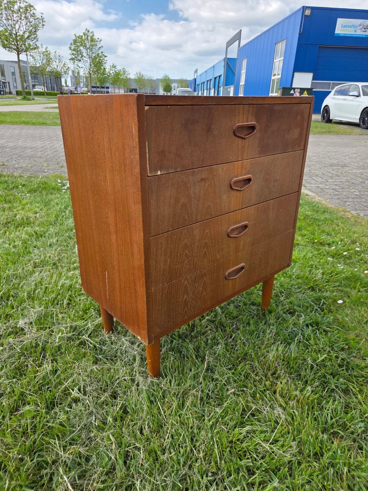 Vintage retro Deens design ladekast, kast, Ophalen, Huis en Inrichting